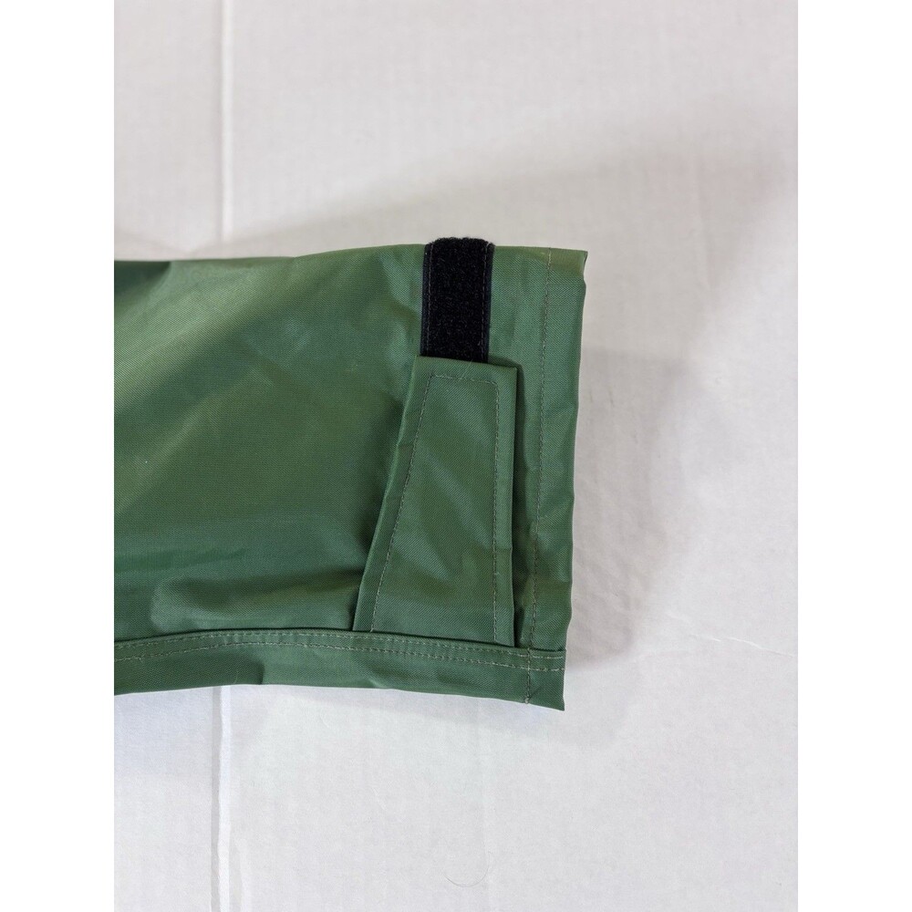Watershed 300 Series Waterproof Rain Suit Jacket L Pants Green Hooded USA Made - Picture 11 of 16